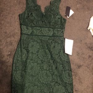 Green homecoming dress